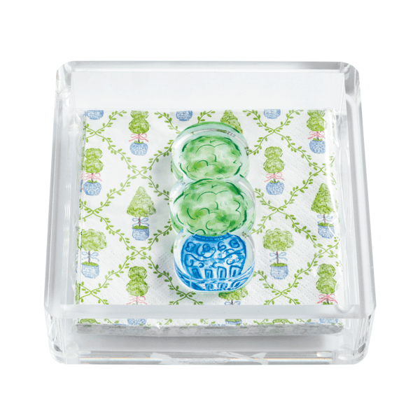 Napkin Holder & Weight Set