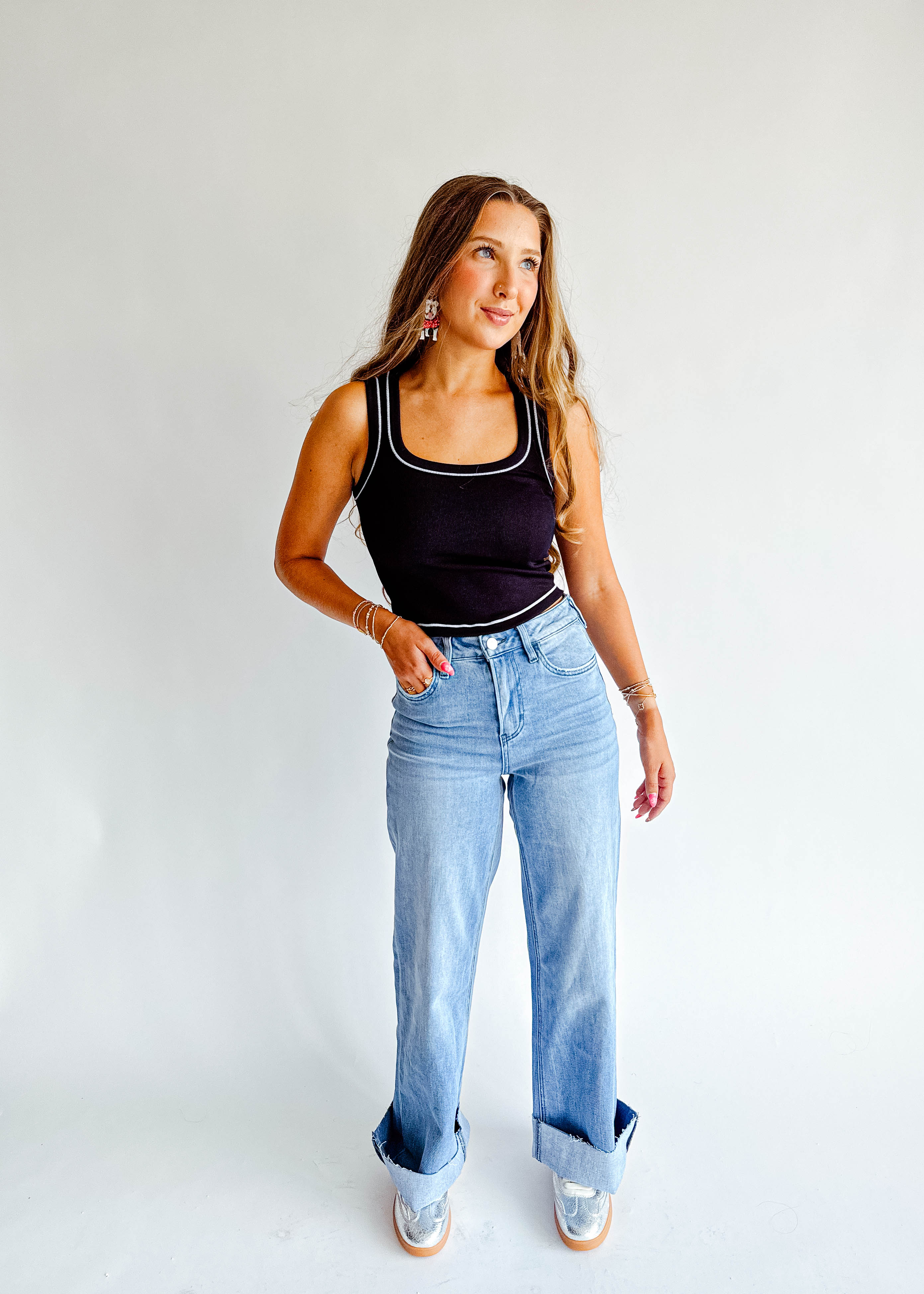 Jordyn Contrast Tank