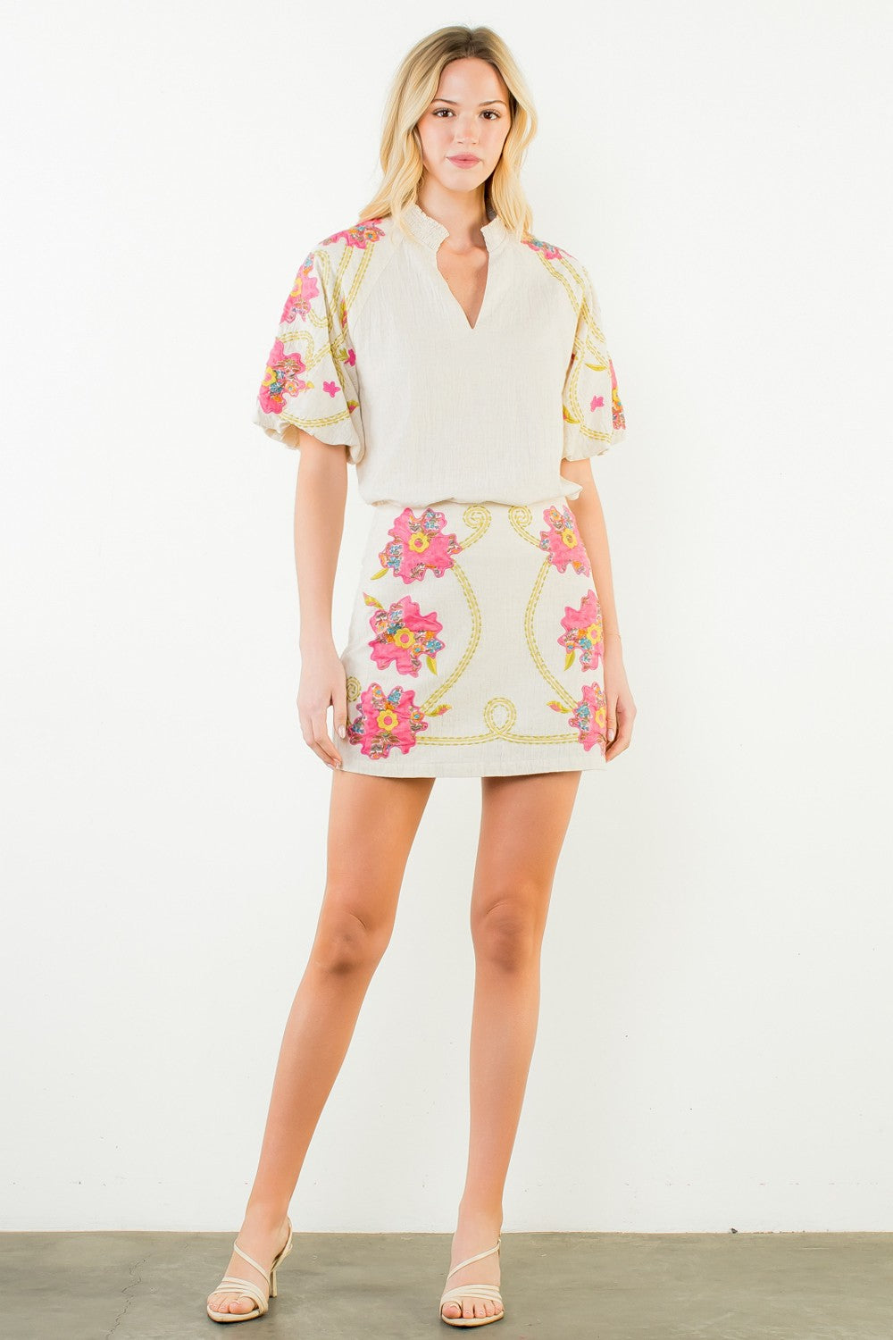 Vivienne Bubble Sleeve Top