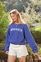 Augusta Mid Cropped Graphic Sweatshirt