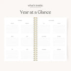 Pink Trellis 2026 Yearly Planner