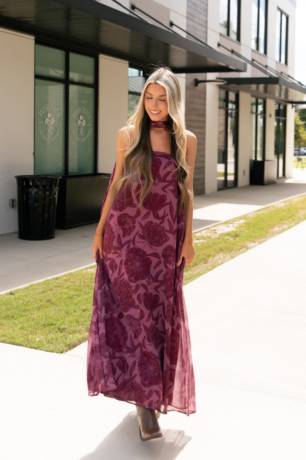 Carlie Floral Maxi Dress