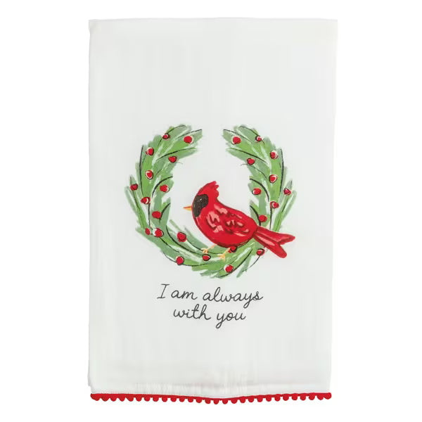 Cardinal Pom Towel