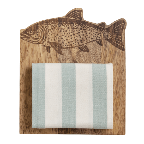 Trout Engraved Wood Board