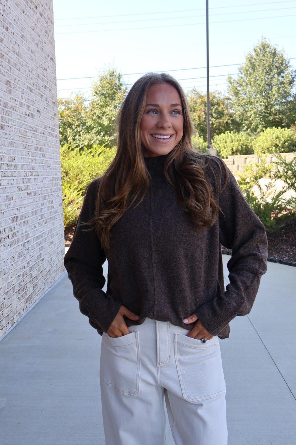 Sloane Mock Neck Sweater