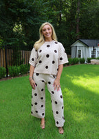 Gemma Polka Dot Knit Top
