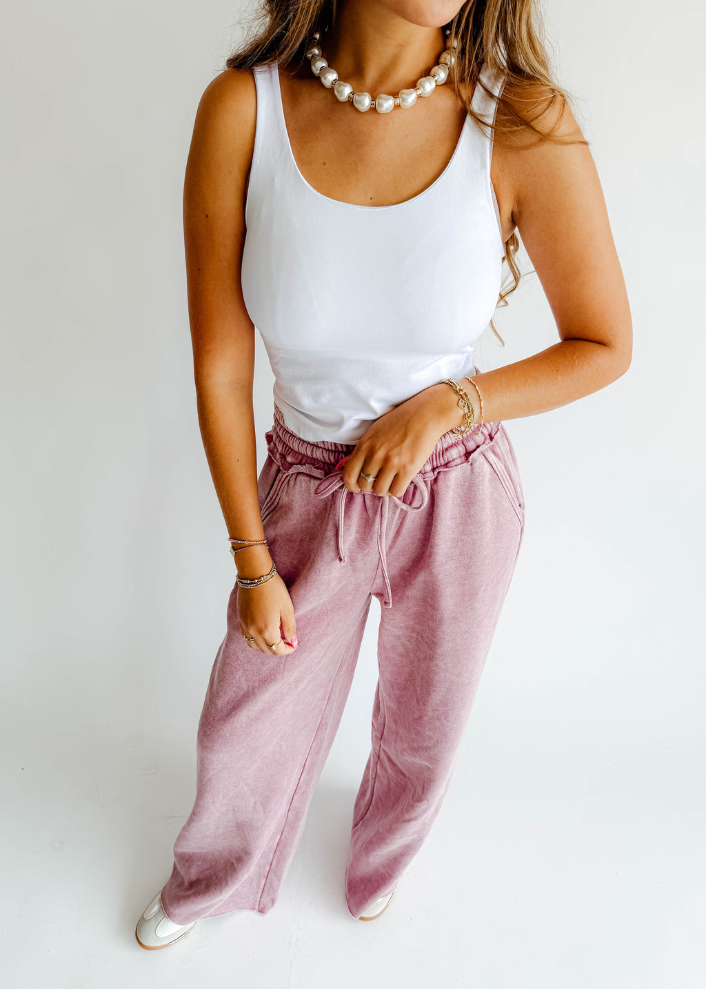 Elena Wide Neck Tank