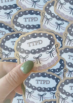 Typo Lettering Co Sticker