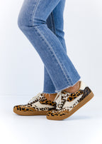 Notice Stitch Sneakers Leopard Multi Calf Hair