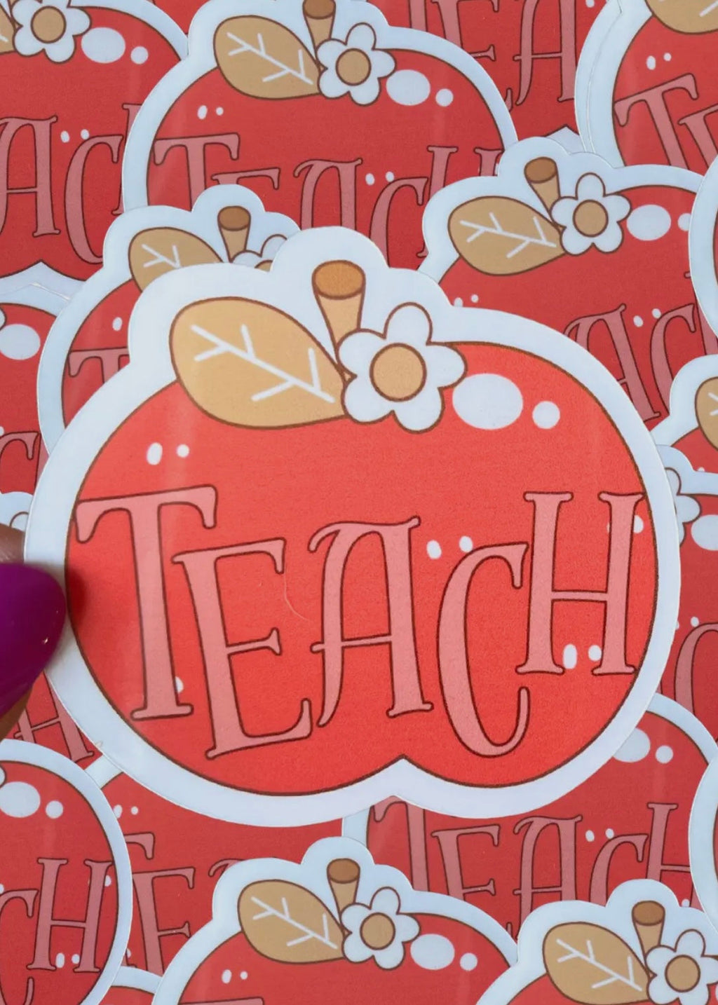 Typo Lettering Co Sticker