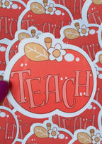 Typo Lettering Co Sticker