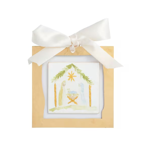 Painted Acrylic Ornament