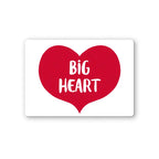 Personalized City Magnet - Big Heart