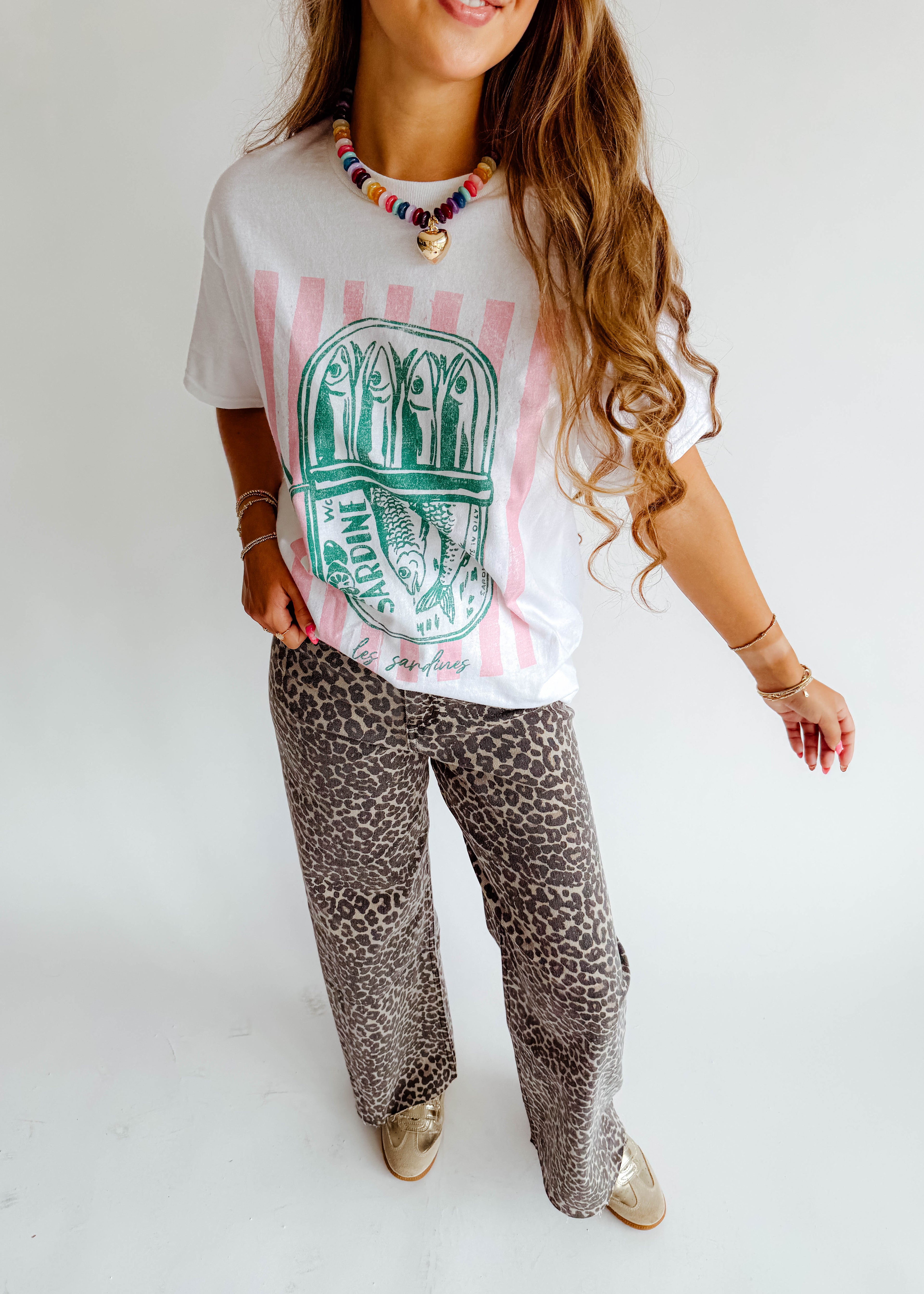 Annalise Leopard Print Pants