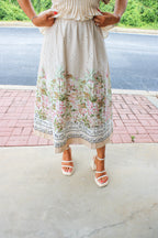 Bella Garden Bloom Skirt