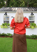 Henry Ruffle Blouse