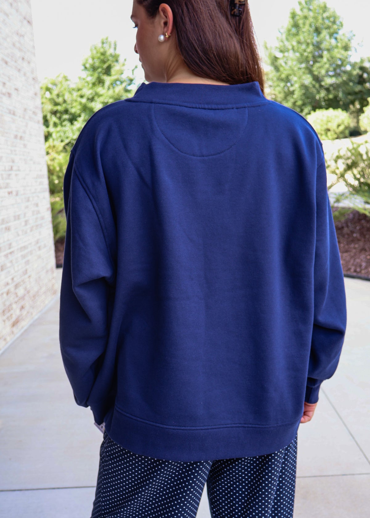 Meet Me At The Tailgate Mock Neck