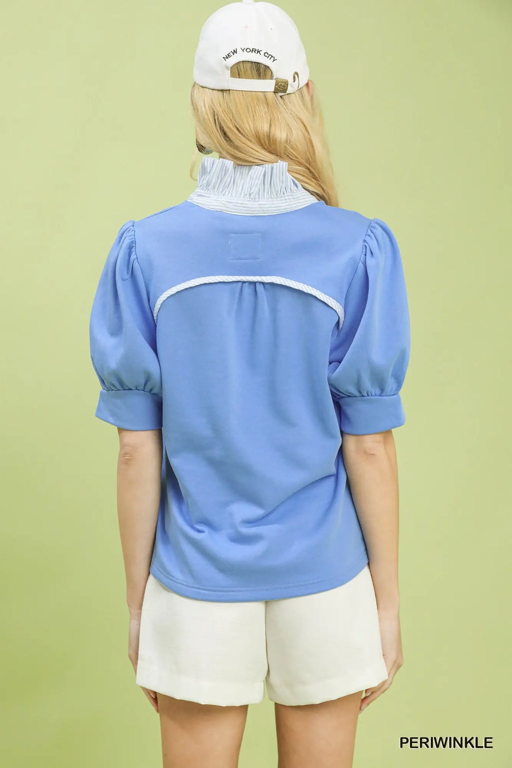 Sloan Ruffle Neck Blouse
