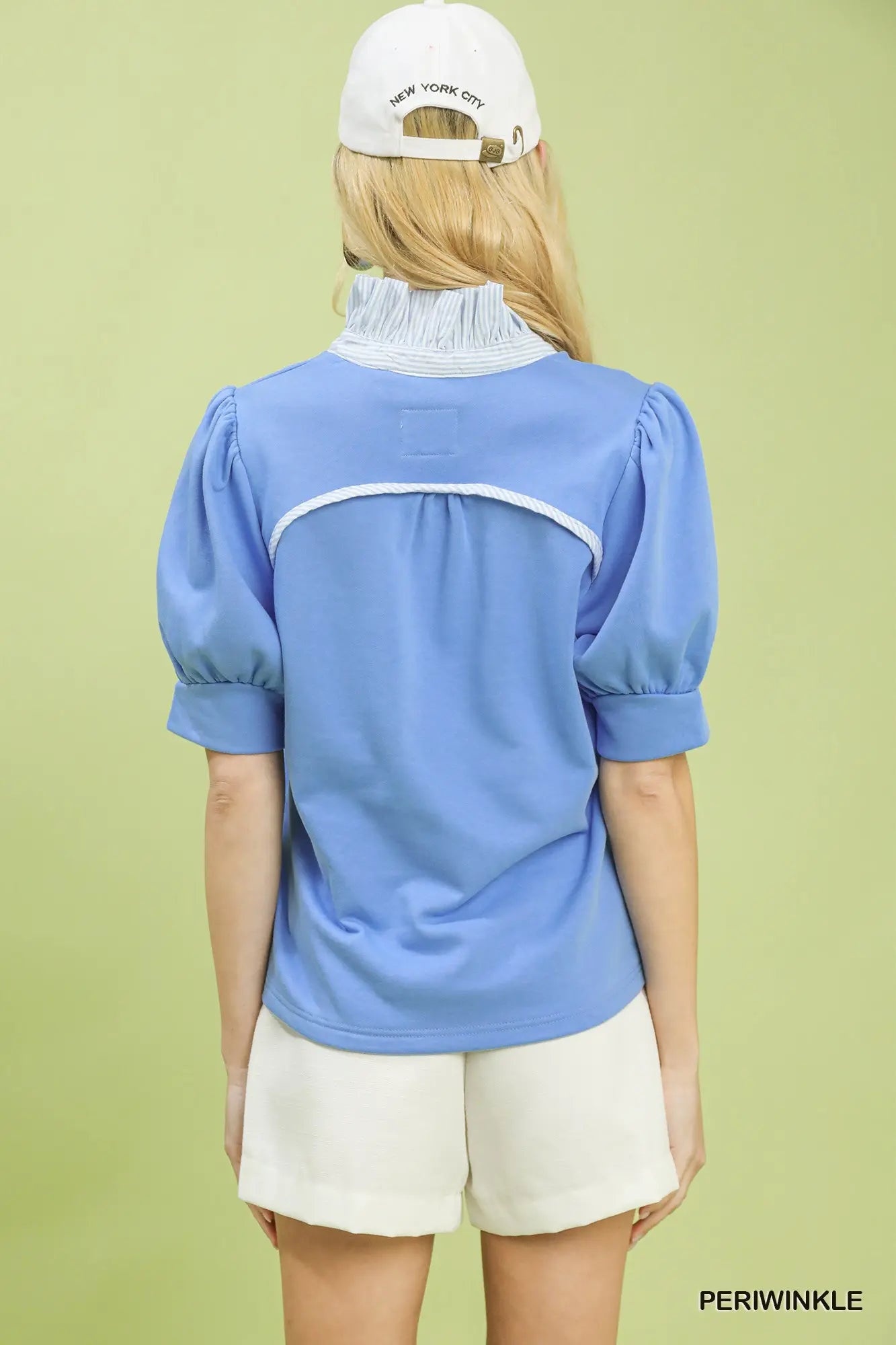 Sloan Ruffle Neck Blouse
