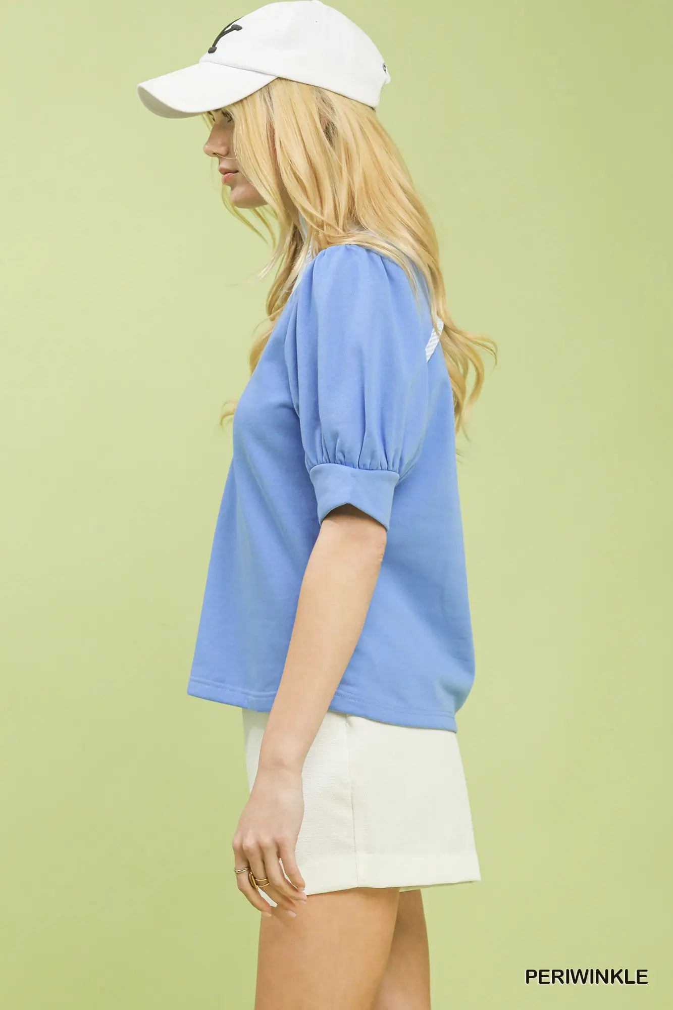 Sloan Ruffle Neck Blouse