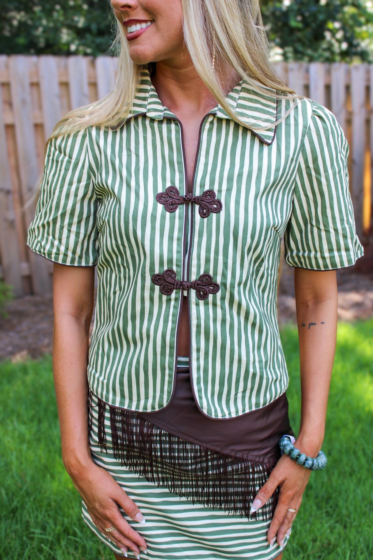 Vivian Stripe Top