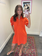 Thalia Puff Sleeve Mini Dress
