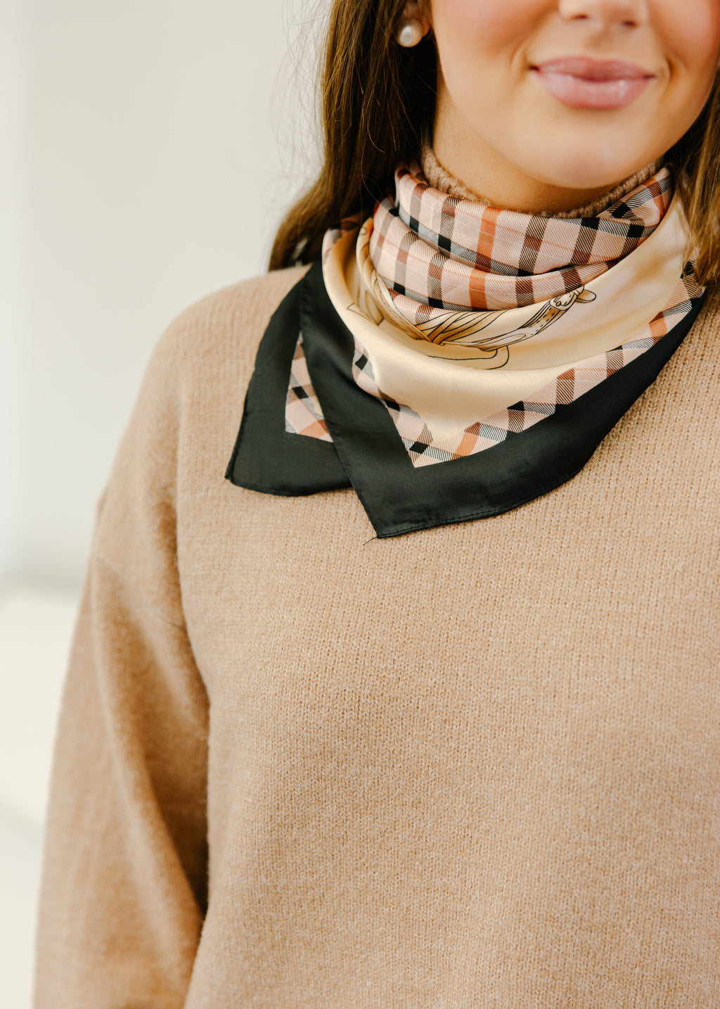 Printed Silky Bandana