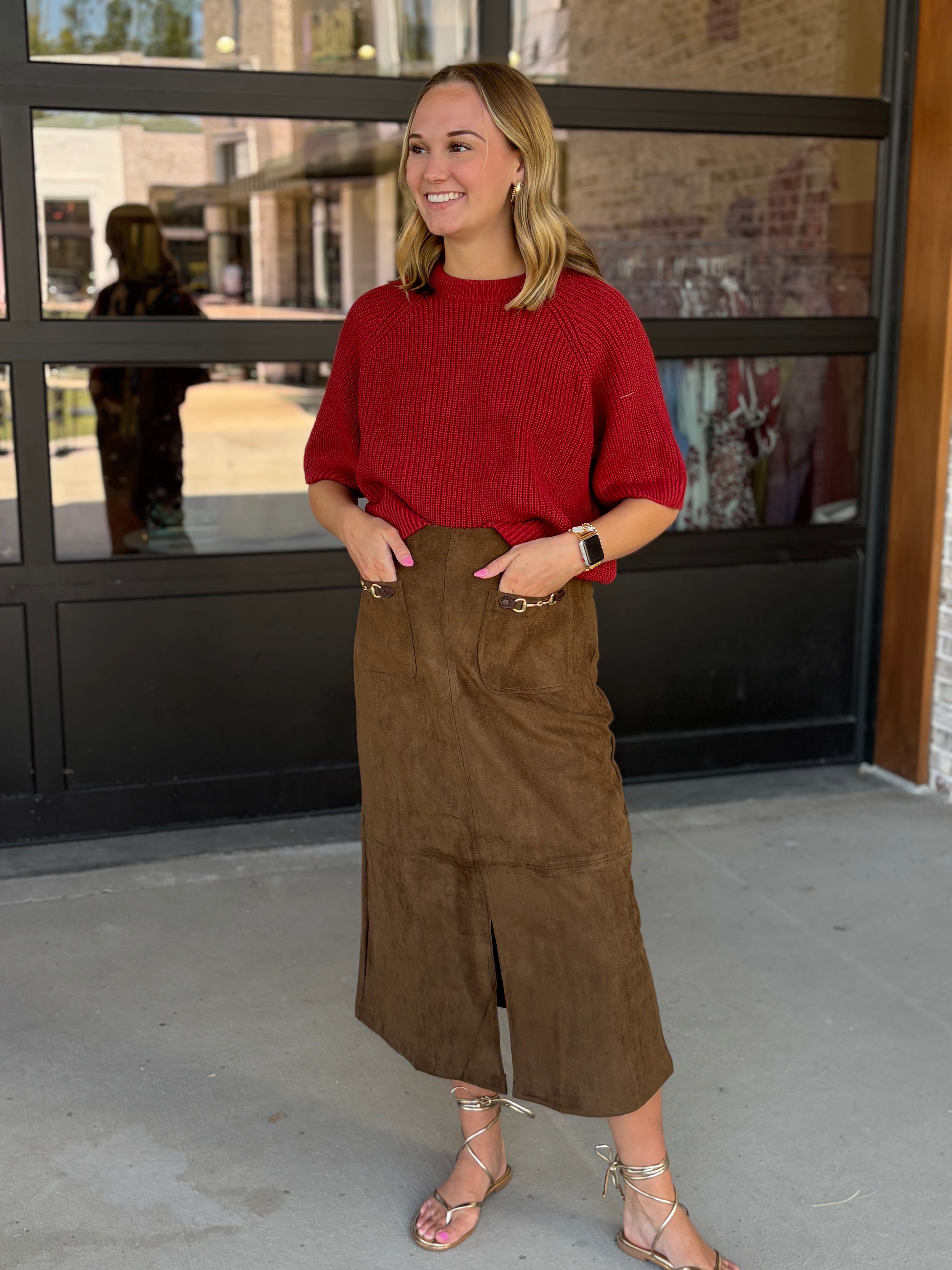 Sterling Classic Midi Skirt