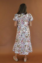 Simone Floral Midi Dress