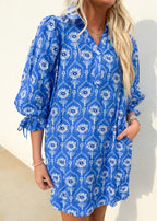 Naomi Relaxed Sleeve Mini Dress