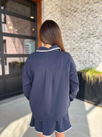 Callis Crochet Hem Top