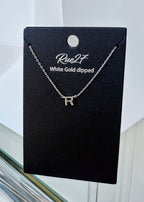Initial Gold Dipped Necklace