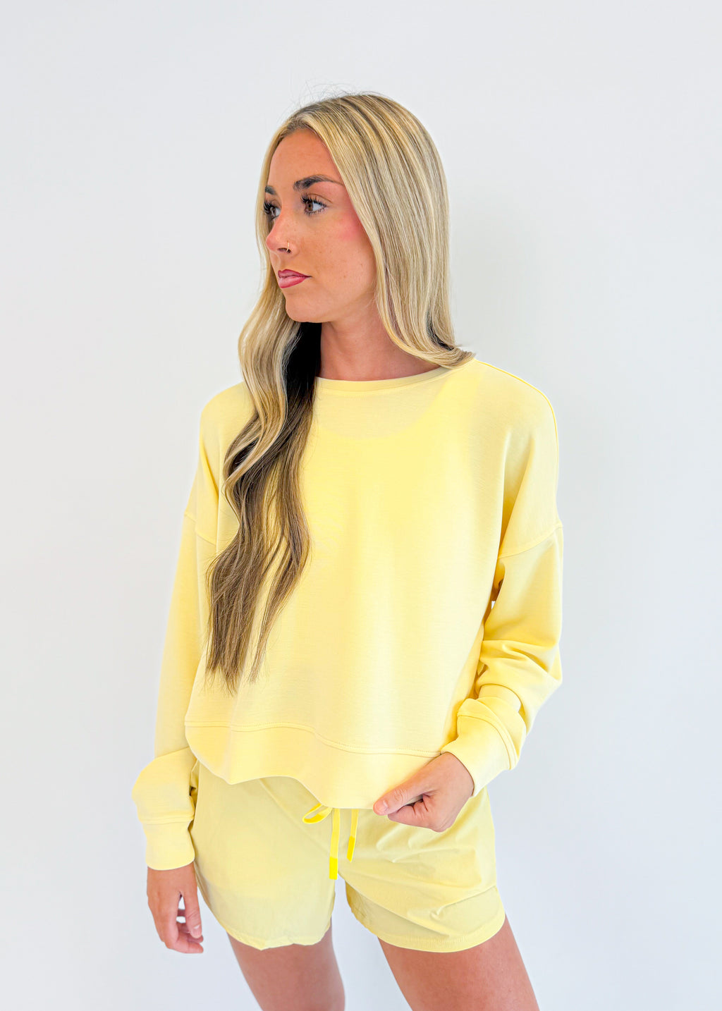 Laguna Dropped Shoulder Sweatshirt