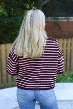 Merritt Striped Knit Top