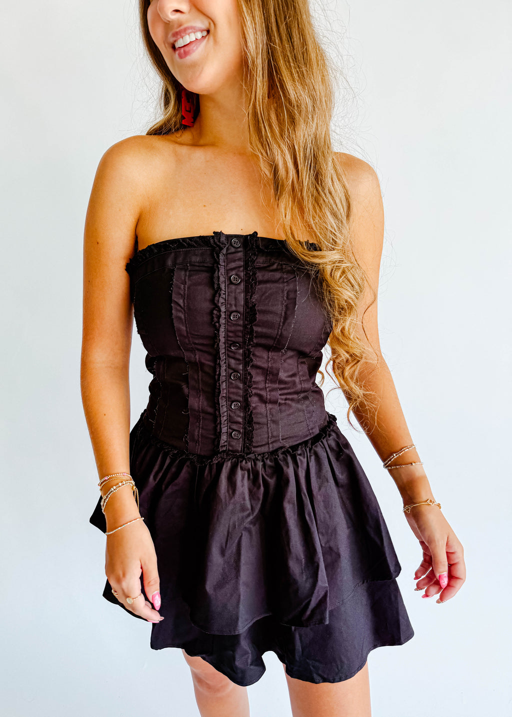 Juliette Tier Mini Dress