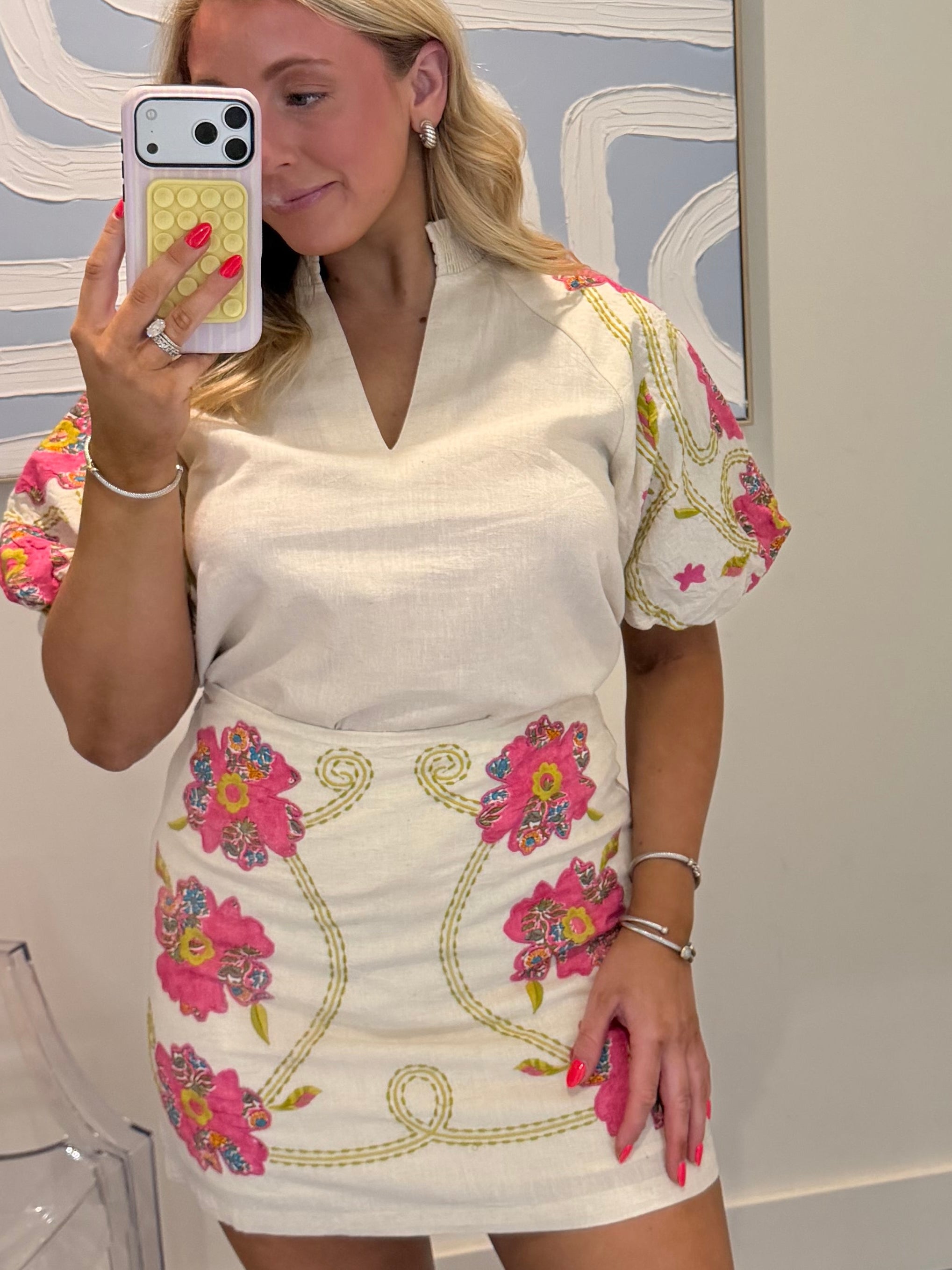 Vivienne Fleur Skirt
