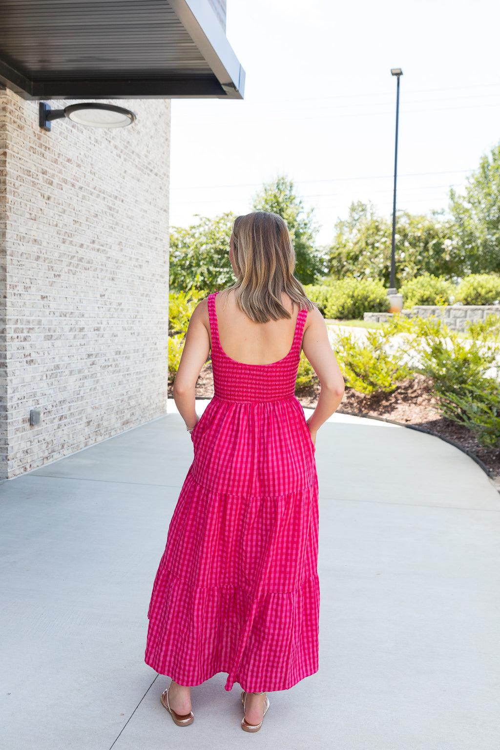 Kinley Smocked Bodice Maxi Dress