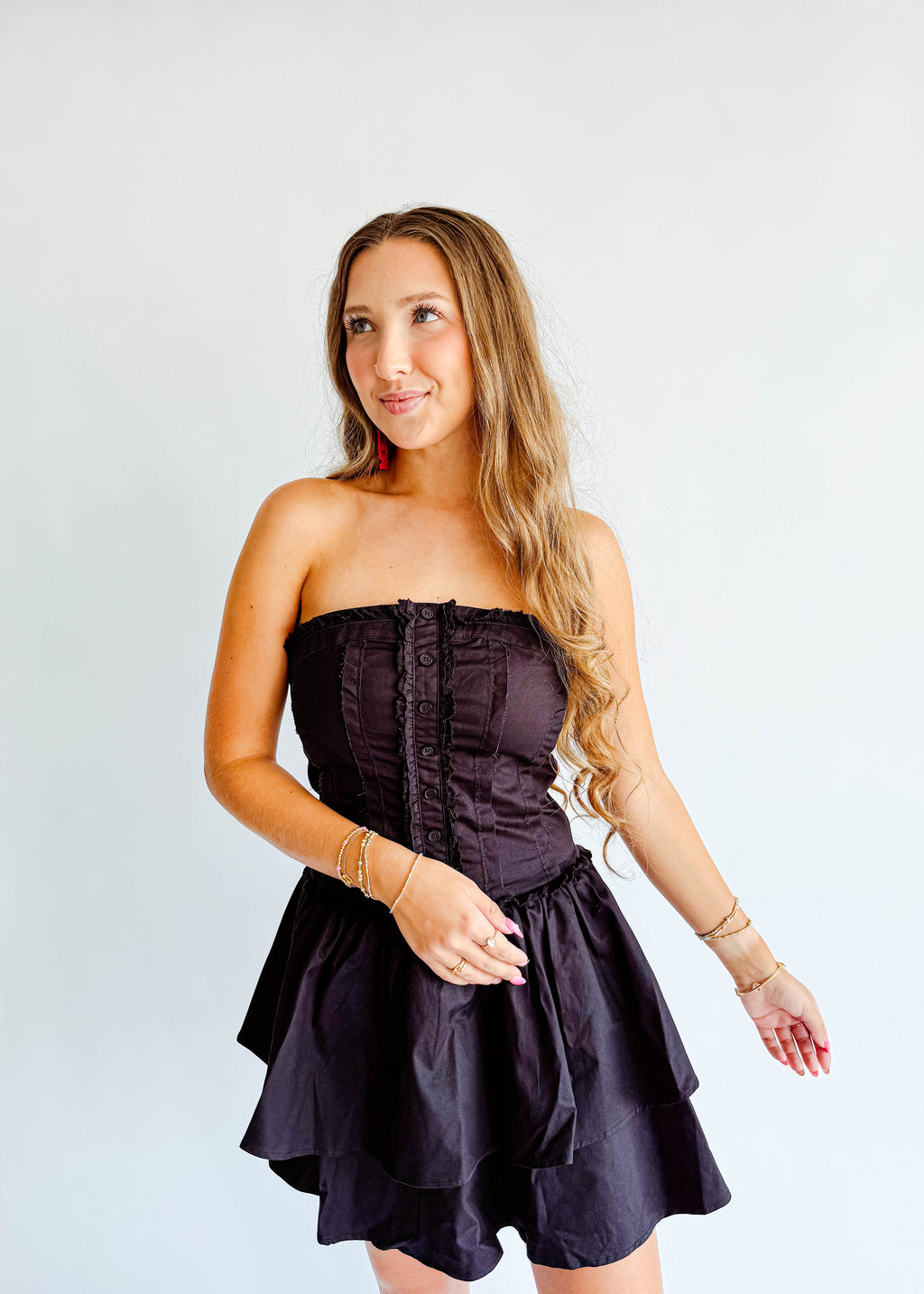 Juliette Tier Mini Dress