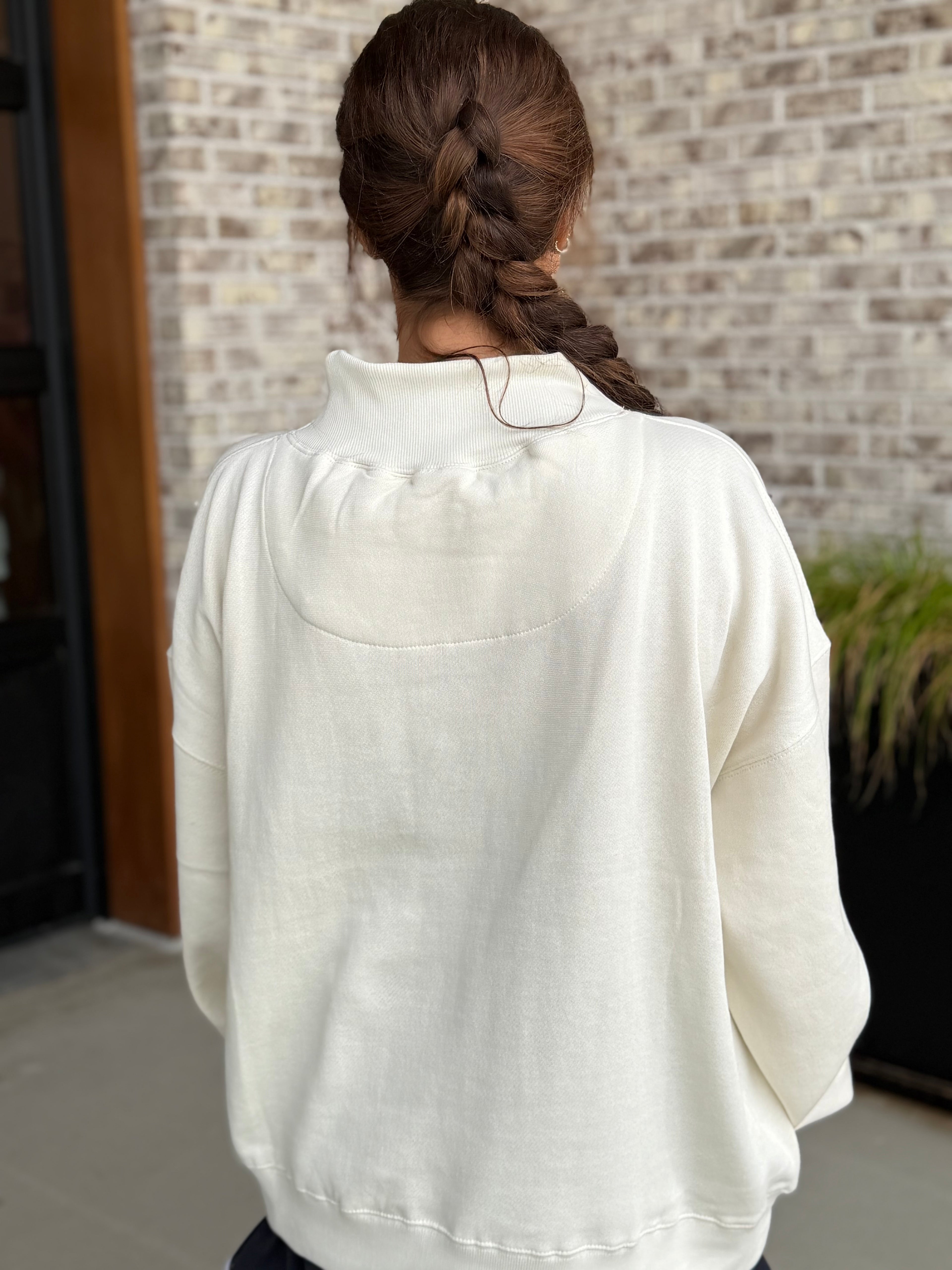 Augusta Gingham Mock Neck