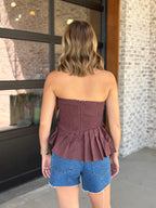 Ginna Pleated Top