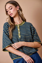 Kinsley Short Sleeve Knit Top