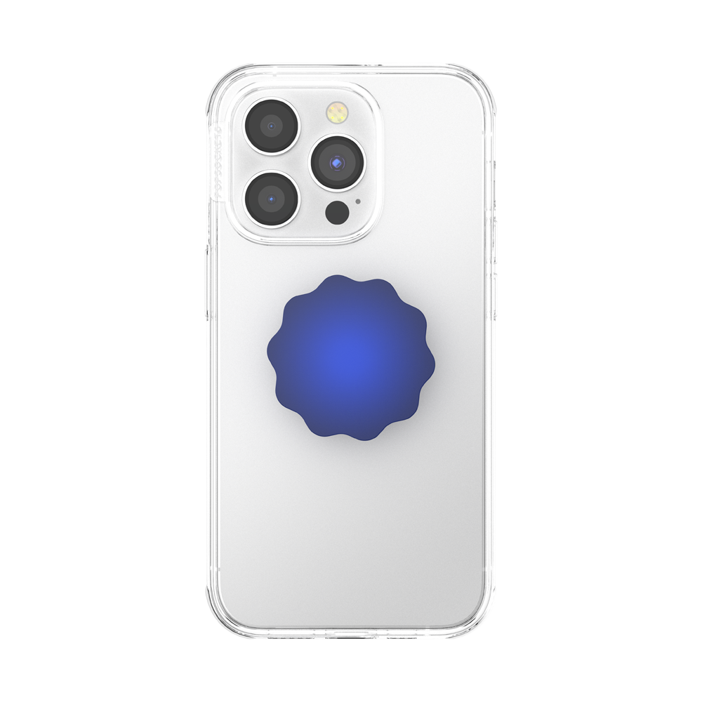 PopSockets Phone Grip - Molded Flower Cobalt