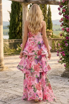 Fiora Garden Cascade Maxi Dress