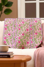 Claire Pink Floral Patterned Tote Bag