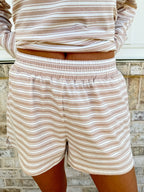 Billie Striped Loungewear Shorts