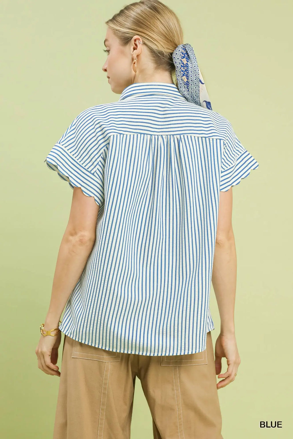 Delaney Harbor Stripe Blouse