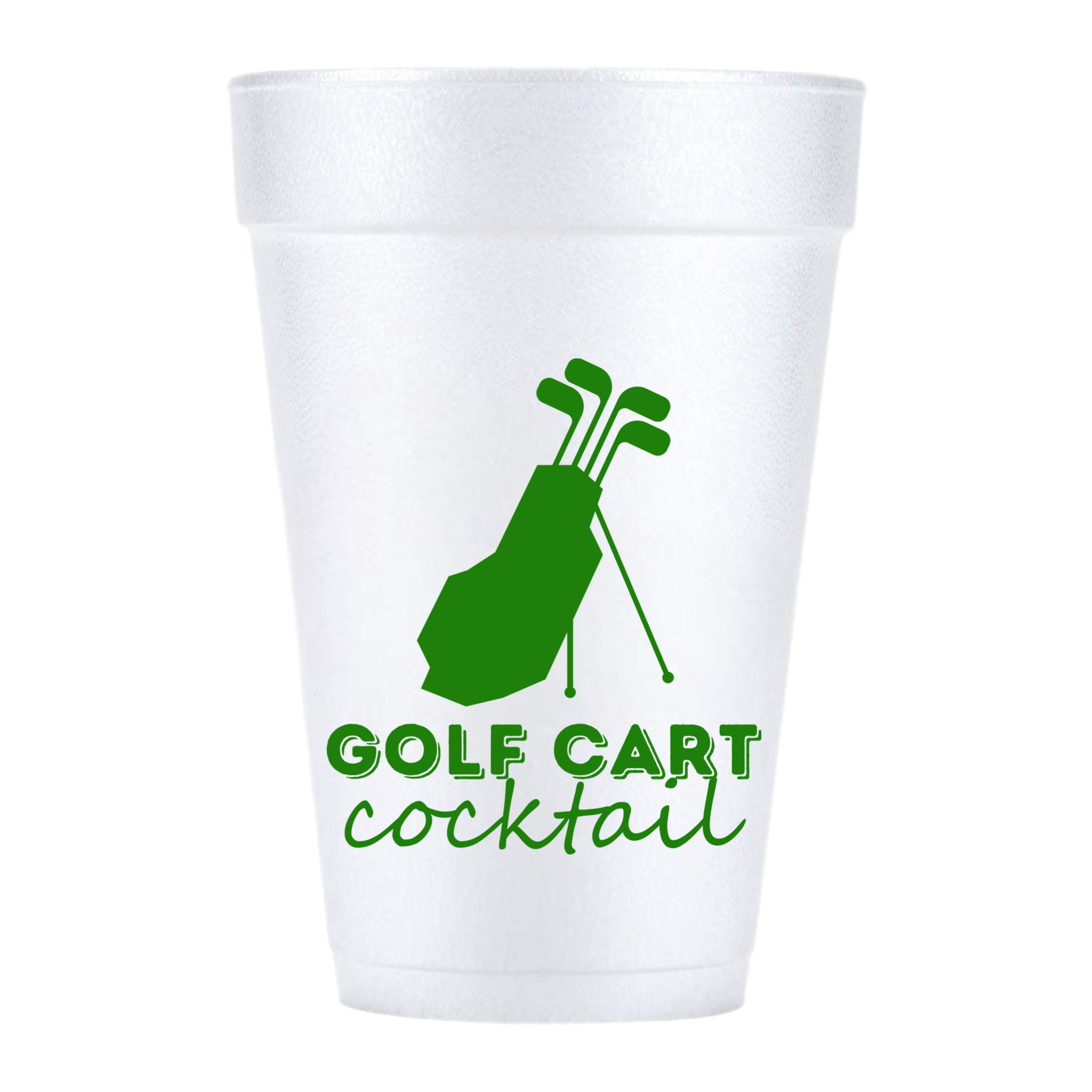 Golf Cart Cocktail Cup Set