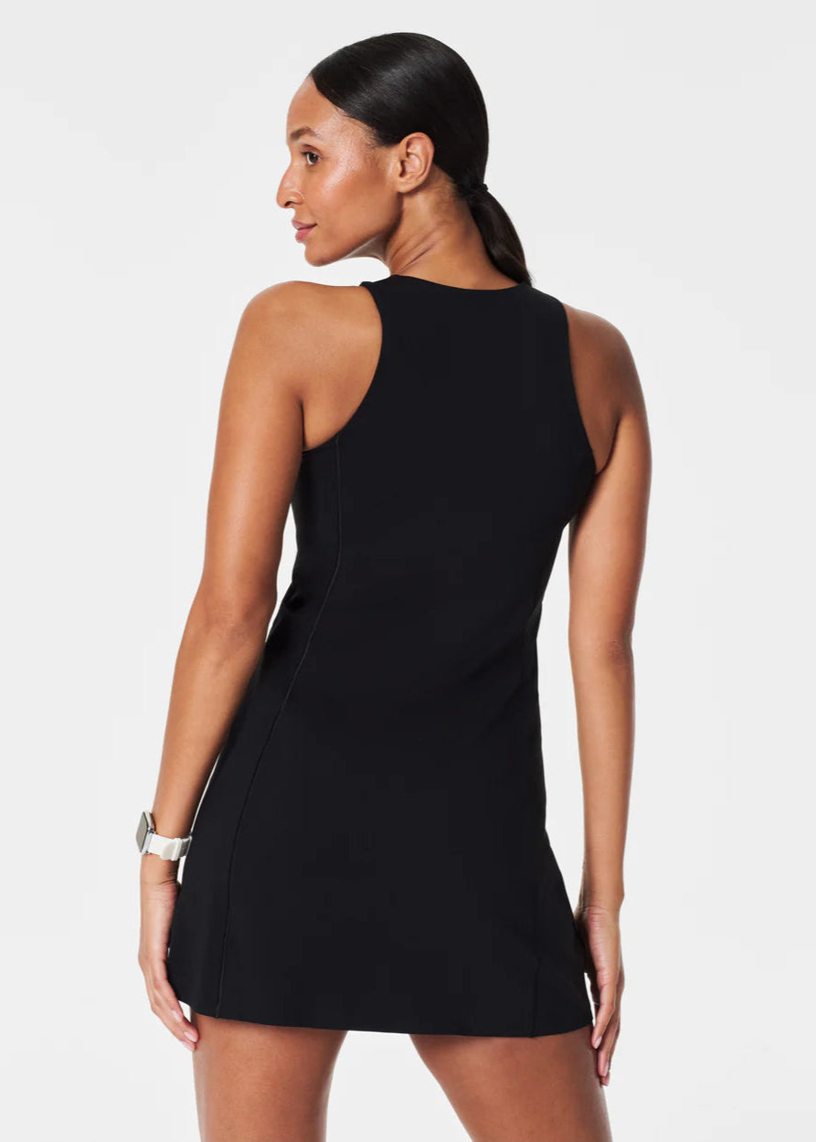 Get Moving Zip Front Dress