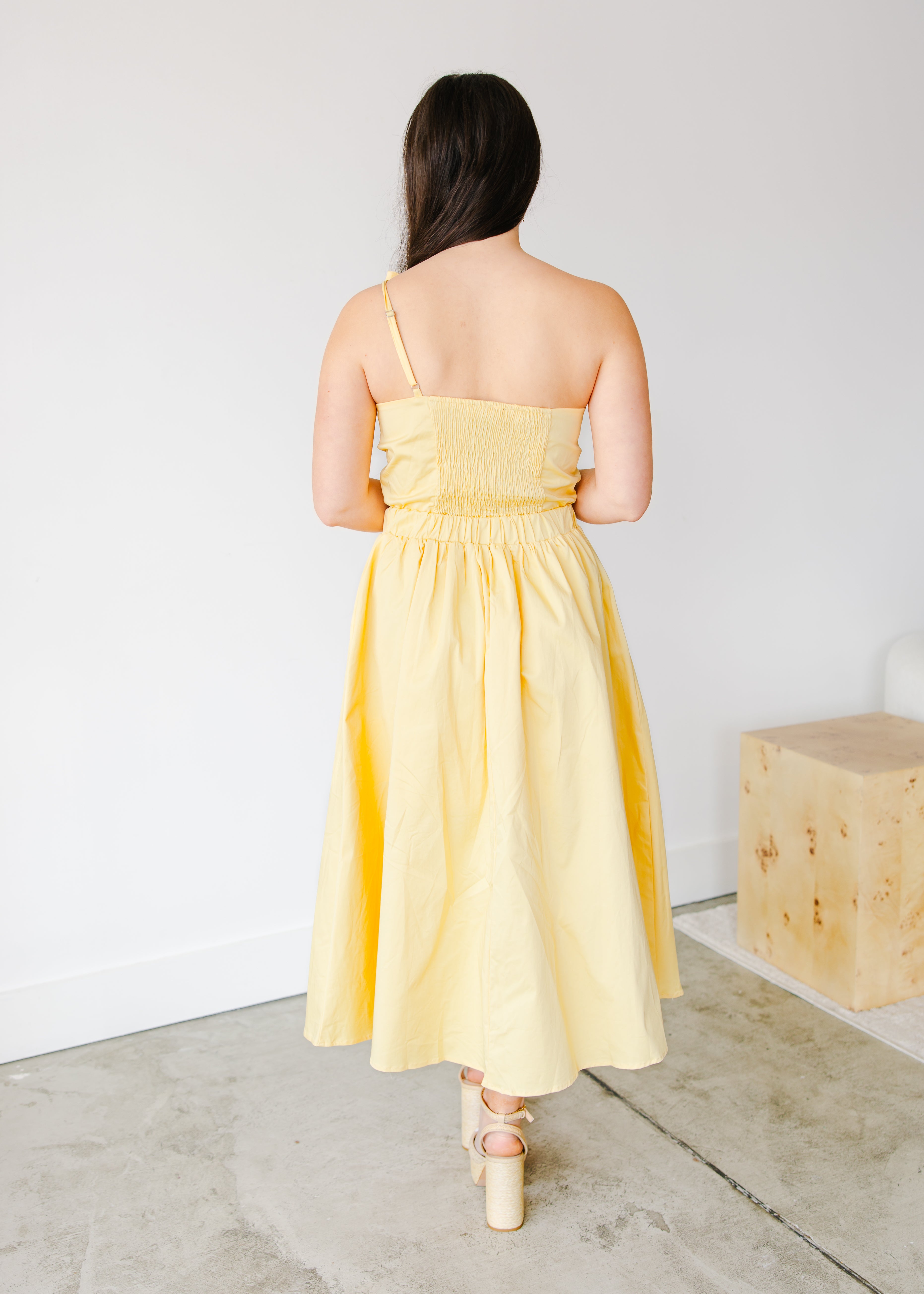 Shayla One-Shoulder Cutout Dress