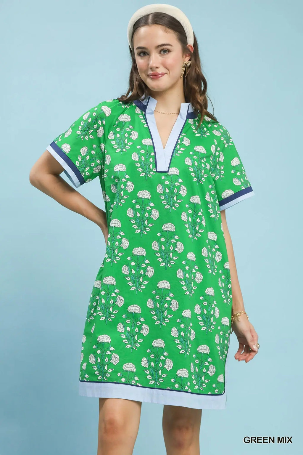 Margot Printed Shift Dress